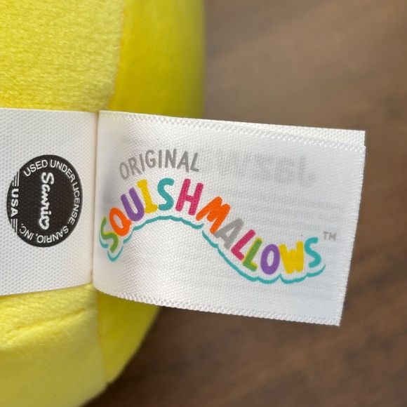 NWT SQUISHMALLOWS Sanrio Hello Kitty Friends POMPOMPURIN Stuffed Dog Plush NEW - Picture 11 of 13